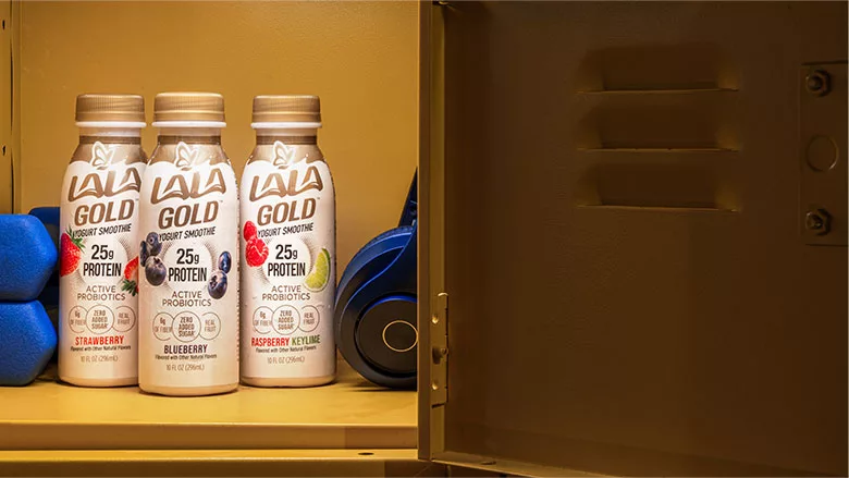 Lala Gold Bottles