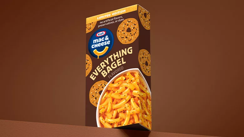Kraft Mac Cheese Everything Seasoning package