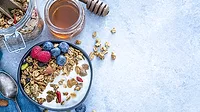 homemade yogurt and granola