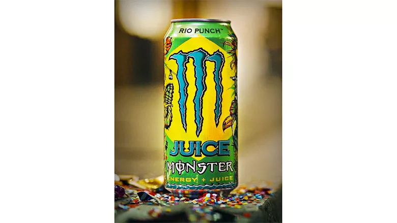 Monster Rio Punch can