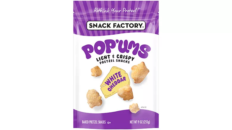 Snack Factory PopUms purple package