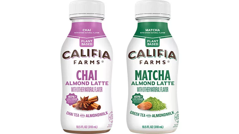 Califia Farms Almond Lattes bottles