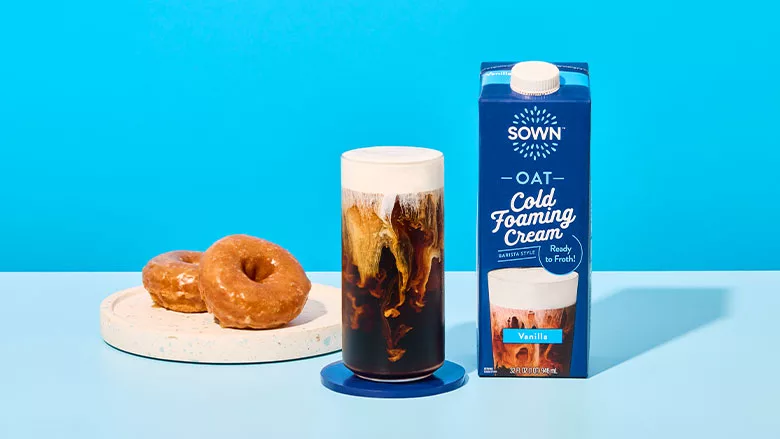 Sown Cold Foam package