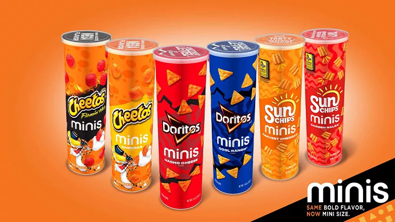 Frito Lay Minis Canisters 