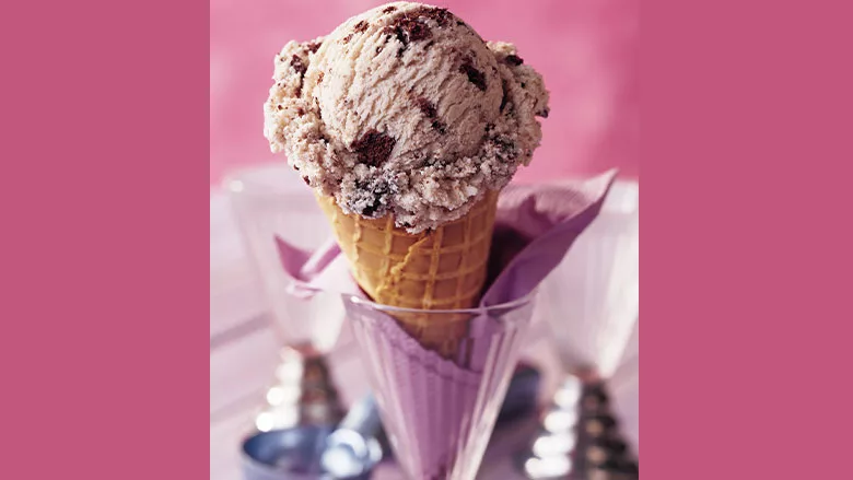 Strawberry Ice Cream Cone