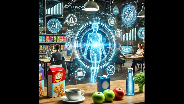 Artificial Intelligence in the Food Industry graphic
