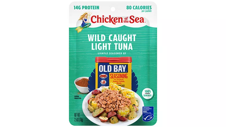 Chicken of the Sea Old Bay pouch