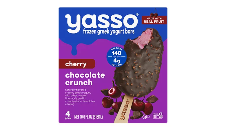 Yasso Choc Crunch package