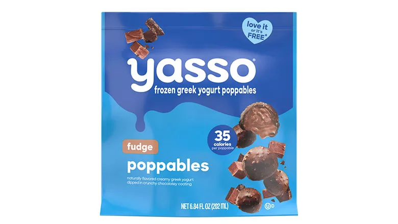 Yasso FudgePop package