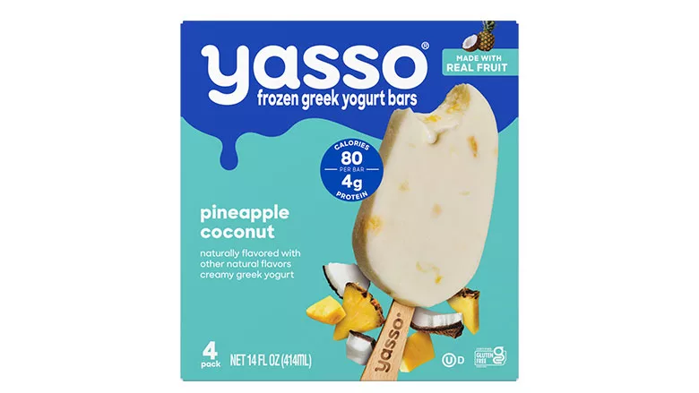 Yasso PineappleCoco package
