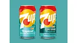 7Up Tropical cans