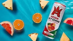 Reign Storm Tropical variety cans