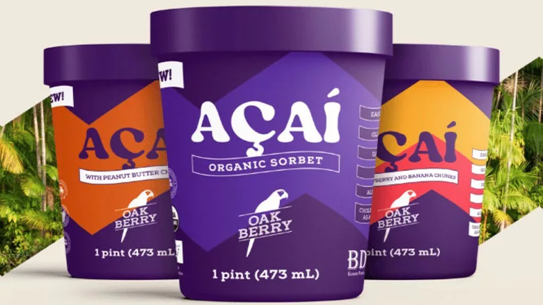 Acai Sorbet package