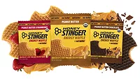 Honey Stinger Waffles packages