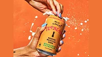 Tepache Mandarin Soda cans