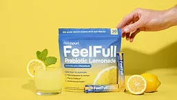 Daily Nouri Prebiotic Lemonade packages