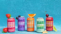 Spindrift cans