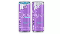 Red Bull Spring Edition cans