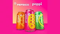 PepsiCo poppi cans