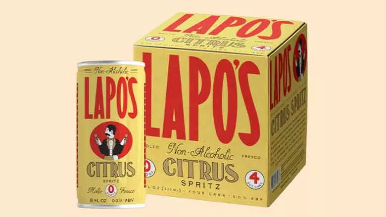 Lapos Citrus Spritz package