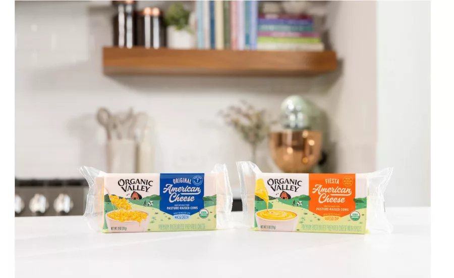 Organic Valley American Cheese blocks