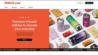 Edibles.com homepage
