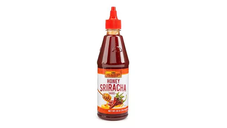 Lee Kum Kee Honey Sriracha bottle