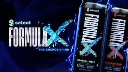 Select FormulaX hemp energy drinks