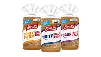 SaraLee Half Loaf Bread packages