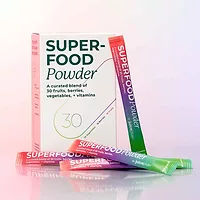 SuperFood Powder packages