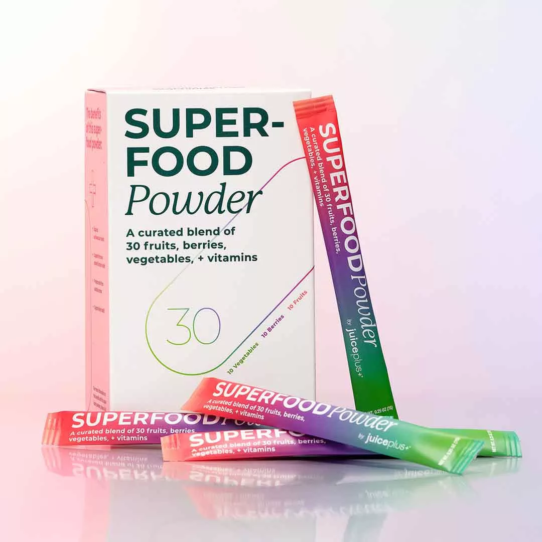 SuperFood Powder packages