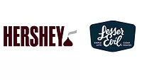 Hershey LesserEvil logos