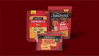 Sargento shredded cheese and slices packages