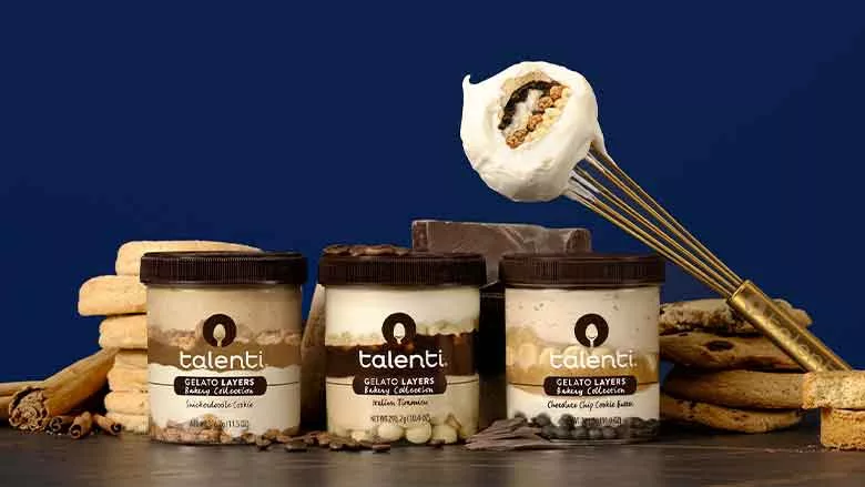 Talenti Gelat Sorbetto containers