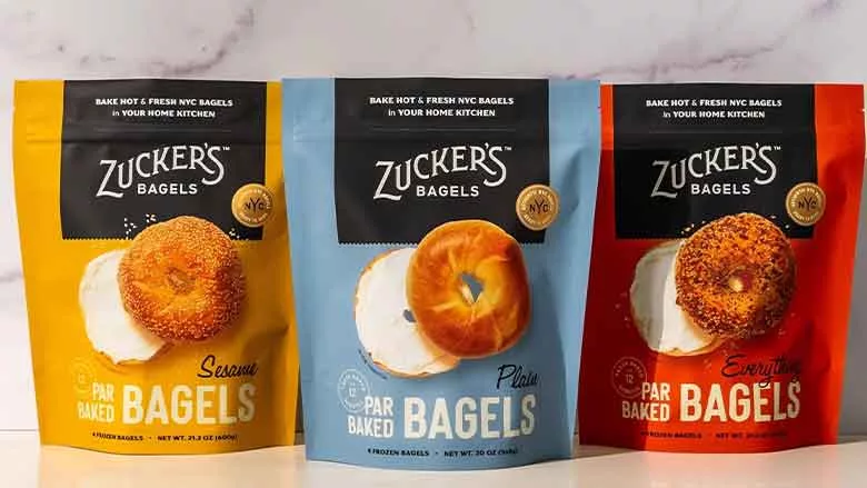 Zuckers Bagels packages