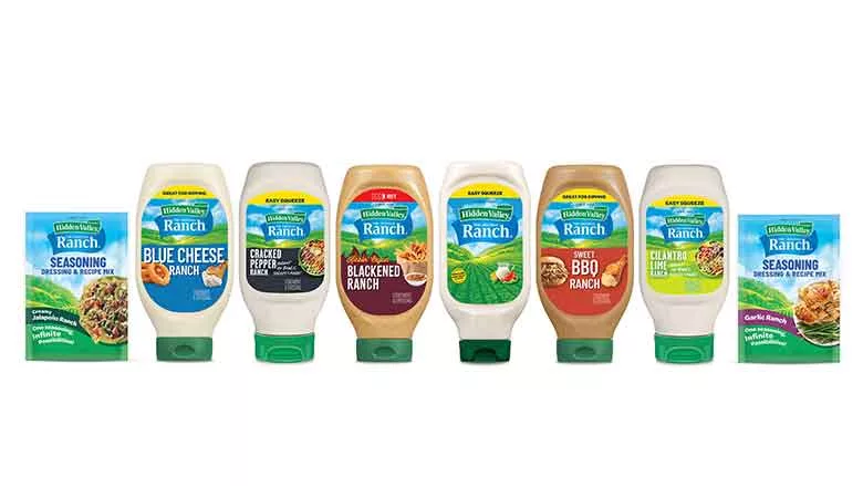 Hidden Valley Ranch Dressing bottles