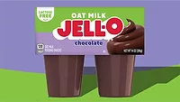 Jello Oat Milk pudding package