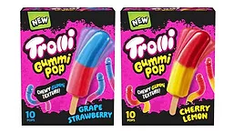 Trolli Gummi Pops package