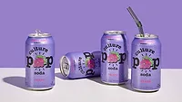 Culture Pop Grape Soda cans