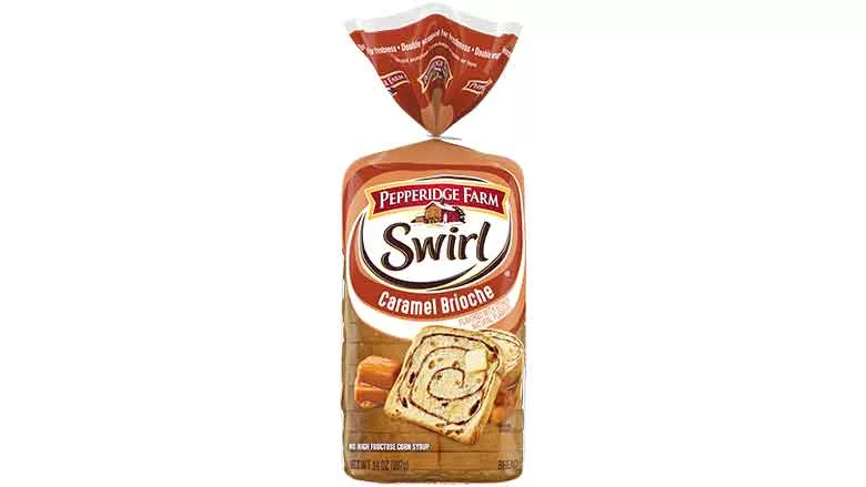 Pepperidge Farm Caramel Brioche package
