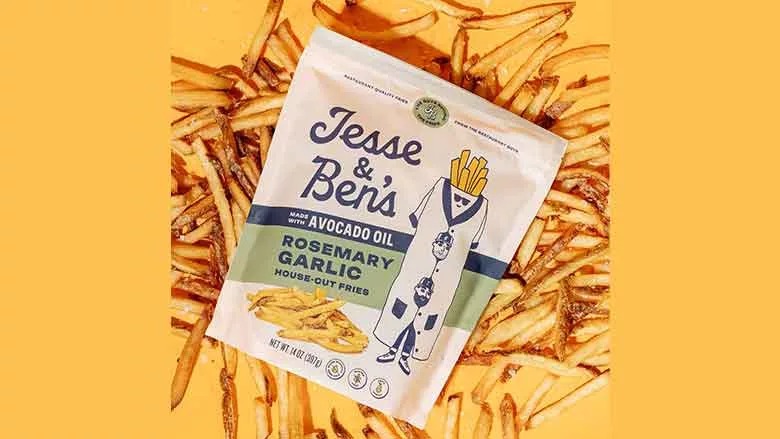 Jesse Bens Fries package