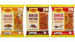 Maggi Noodles packages