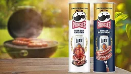 Pringles Miller Lite Snack canisters