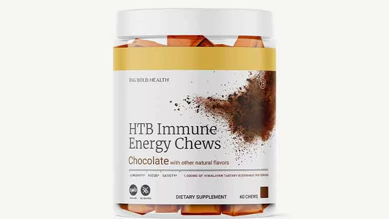 HTB Immune Energy Chews canister