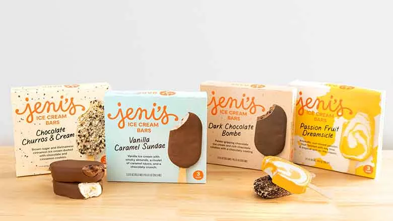 Jenis Ice Cream Bars package