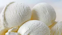 Vanilla Ice Cream Scoops 