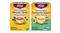 Yogi Teas packages