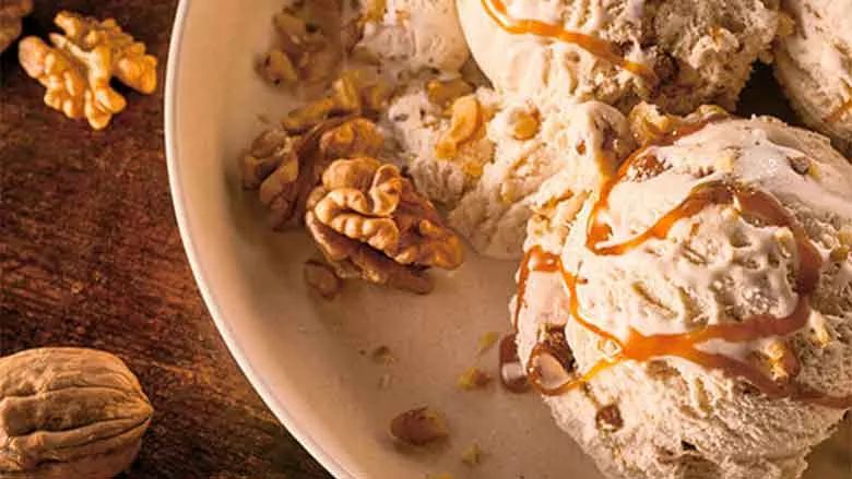Ice Cream w Maple Syrup