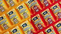 Lesser Evil Cheezmos packages