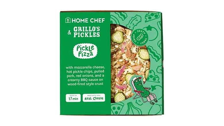 Home Chef Grillos Pickles Pizza Package